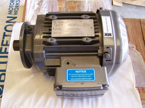 Sew eurodrive electric motor drs8056/fg/dh 3/4 hp 1120 rpm 230/460v new for sale