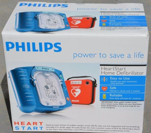 Philips Heartstart Home Defibrillator (AED) Power To Save A Life M5068A - New