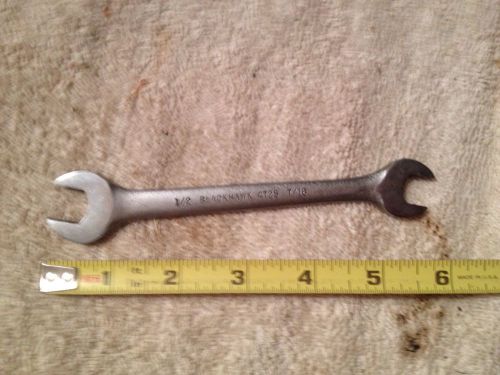 Blackhawk 4725, 1/2 X 7/16 Open Wrench 6&#034; Overall