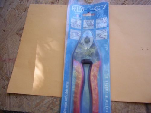 NEW IN PACKAGE FELCO C7 WIRE ROPE AND CABLE CUTTER SWITZERLAND   C 7