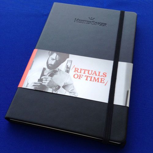 MeisterSinger luxury black notebook very rare 2015