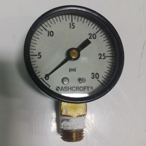 ASHCROFT  PRESSURE GAUGE 0-100PSI