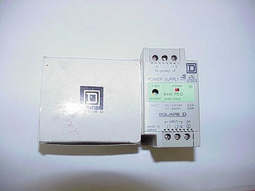 SQUARE D 8440 PS12 POWER SUPPLY  12vdc