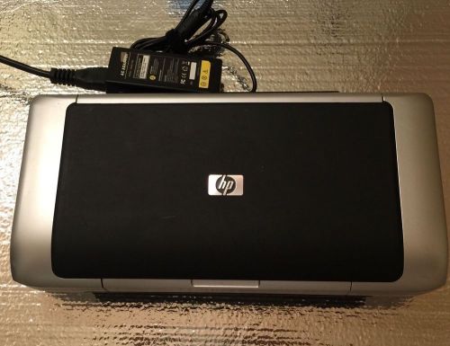 HP DESKJET 460  MOBILE PRINTER WITH POWER CORDS AND NO BATTERY GOOD CONDITION