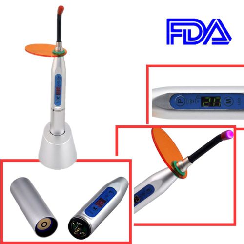 5w led curing light wireless cordless1500mw dental curing-light lamp &amp; sliver for sale
