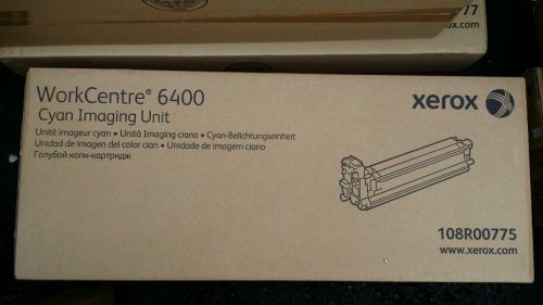 Xerox Genuine OEM 108R00775 6400 WorkCentre Cyan Drium Cartridge 30,000 Pages