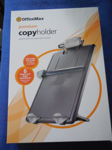 Office Max Premium Desk Top Document and Copy Holder OM96013