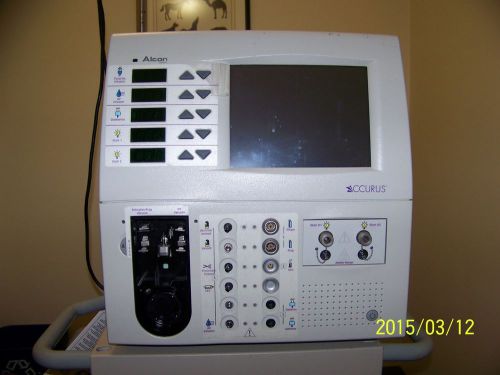 Alcon accurus 800cs, handpieces, &amp; many paks, free shipping to 48 states usa for sale