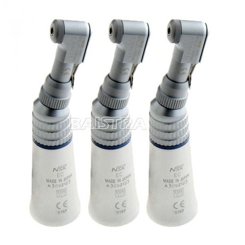 NSK 3X Dental Contra Angle Slow Low Speed Turbine Handpiece Fit E-Type Motor GGE