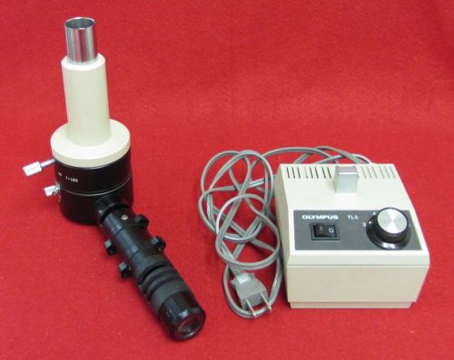Olympus TL3 TL3-115 Microscope Power Supply W/Olympus Microscope Illuminator #T5