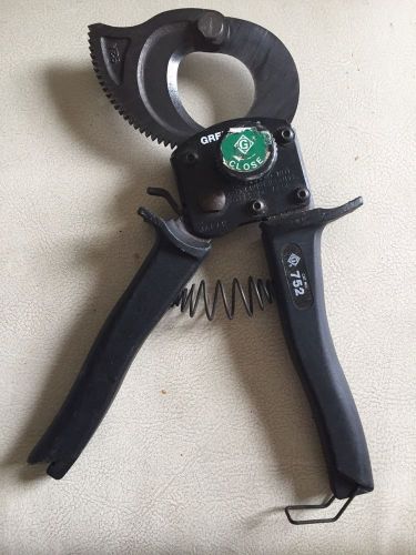 GREENLEE 752 COMPACT RATCHET CABLE CUTTER