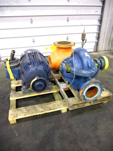 Rx-2063, aurora 411bf centrifugal pump 8 x 10 x 15b w/ 100 hp motor. 3350 gpm. for sale