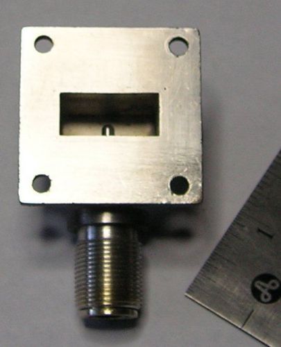 X Band 10GHz WR90 Waveguide to N Adapter