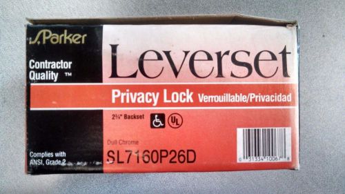 LOCKSMITH S PARKER SL7160P26D COMMERCIAL PRIVACY SET