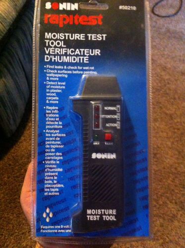 Moisture Meter Sonin 50210 Rapitest. Professional And Home Use. New Low Price