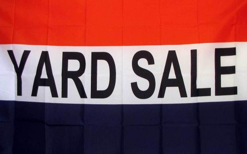 Yard Sale Flag 3&#039; X 5&#039; Deluxe Indoor Outdoor Business Banner