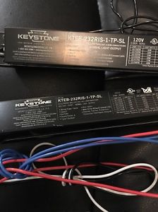 Lot Of 2 Keystone Electronic Ballast New 120v