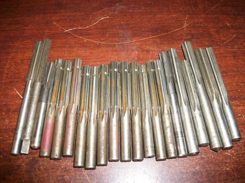 MACHINIST TOOLS Large Lot of Small Reamers (21)  Unimat