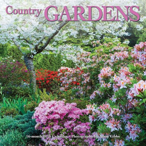 2016 Country Gardens 12&#034; x 12&#034; Wall Calendars NEW Wyman Publishing Adam Gibbs