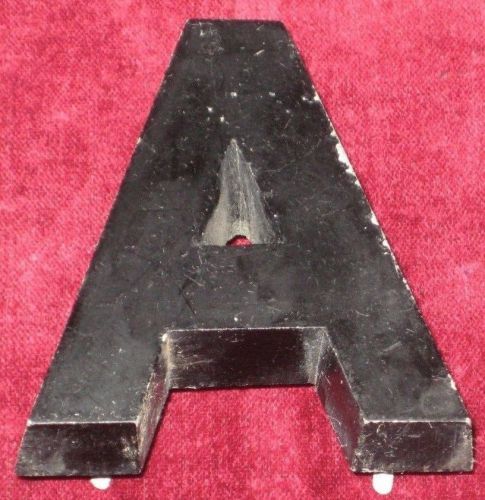 Aluminum letter pattern &#034;A&#034; 3 inch Long 1/2&#034; thick