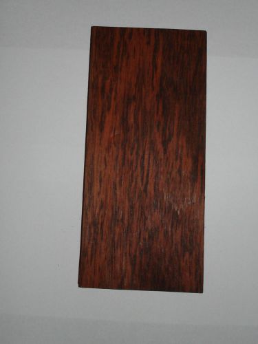 One RARE BRAZILIAN ROSEWOOD VENEER 3 1/2 &#039;&#039; x  8 &#039;&#039; OVER 60 YEARS OLD  NOS