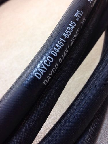 Dayco 04551-65345 round endless belt 9/16&#034;x 345&#034; solid black rubber for sale
