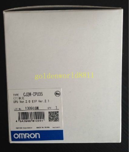 NEW OMRON PLC CPU unit CJ2M-CPU35 good in condition for industry use
