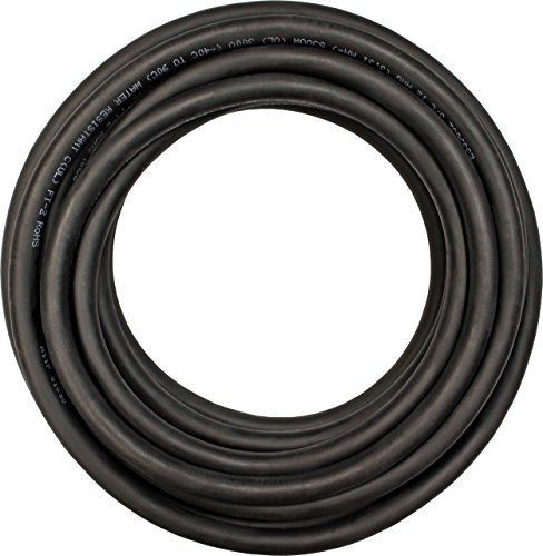 Cerrowire 282-3603A 25-Foot 12/3 SJOOW Rubber Flexible Cord, Black