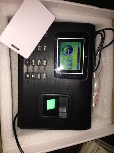 Biometric Fingerprint Attendance Time Clock +Id Card Reader+ Wifi Face Rec