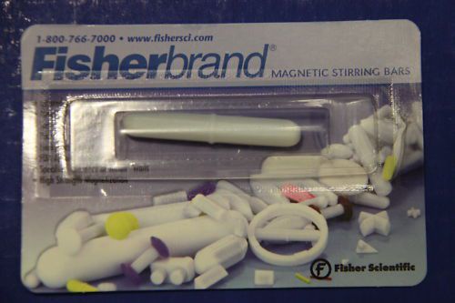 Lot 10 fisherbrand magnetic stir bar  2&#034;  (51 x 8mm) for sale