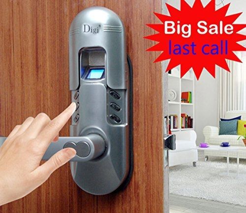 Assa Abloy Digi Electronic Digital Security Fingerprint and Keypad Keyless Door