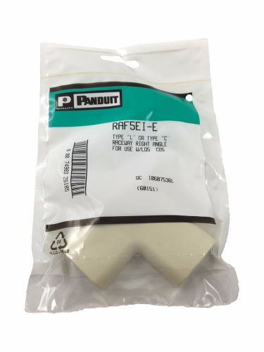 Panduit type &#034;l&#034; or type &#034;c&#034; raceway right angle (raf5ei-e) for sale