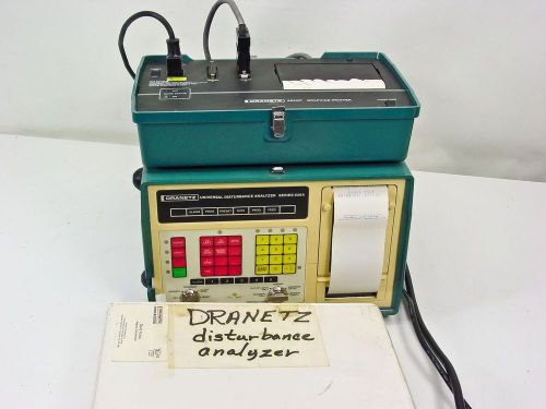Dranetz Universal Disturbance Analyzer 626A with Printer
