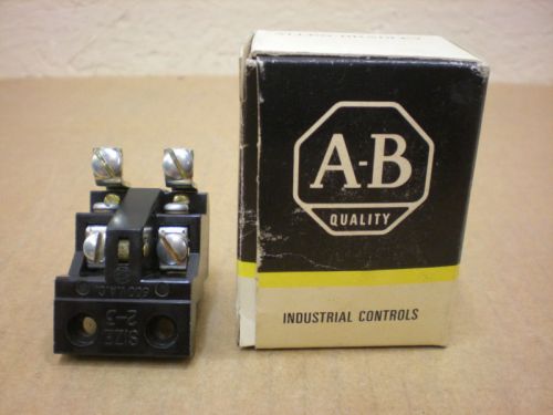 1 NIB ALLEN BRADLEY 895-C2 895C2 AUXILIARY CONTACT