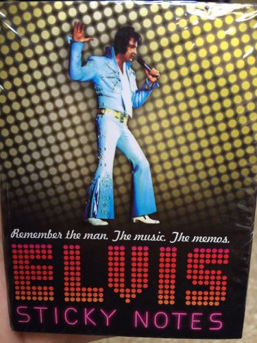 ELVIS PRESLEY  COLLECTABLE STICKY NOTES GIFT SET NEW!!!