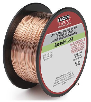 Lincoln electric co - .035 l-56 2lb mig wire for sale