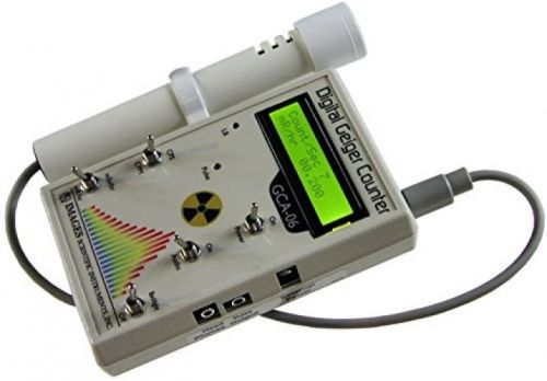 Gca-06w professional geiger counter nuclear radiation detection monitor with - for sale