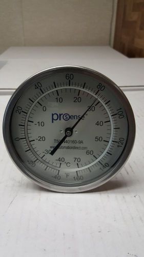 New prosense bi-metal stainless steel thermometer for sale