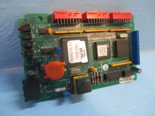 Allen bradley 194169 rev .05 ac drive remote i/o 1336-gm1 plc circuit board ab for sale