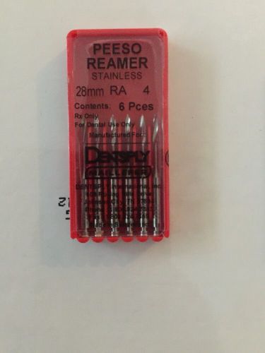 Peeso Reamer 28mm #4 6pces 2 Packs