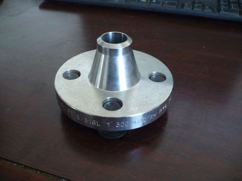 Flange, WN, RTJ, 1&#034;, 316L, 300/600, XH, R16