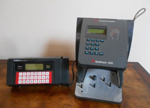 Time Clock System, Data Management Inc., IR Hand Scanner and Control Module