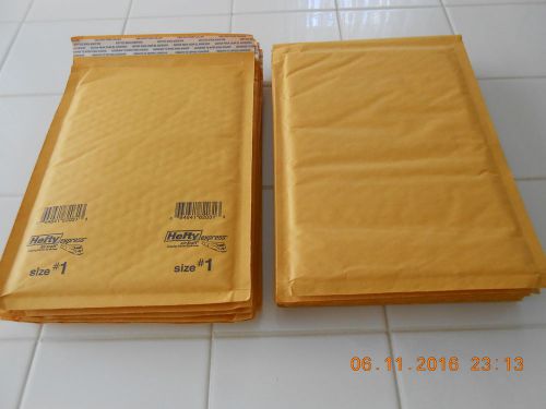13 Hefty Air-Kraft Self Sealing Padded Bubble Envelopes Mailers 8.5x11.5 Inches