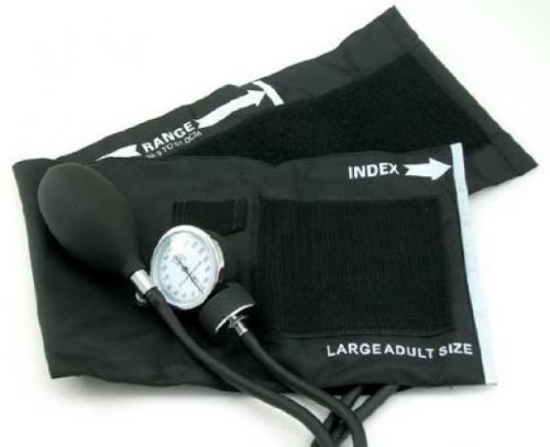 Emi manual blood pressure cuff - black plus carrying case (large adult (33 cm for sale