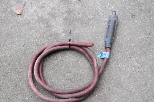 7&#039; 3/0 awg used welding cable male end for sale