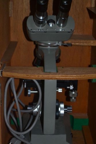 Bristoline  Microscope  Compound Light Microscope 10x 40x 100x  W/ 25 pc slides