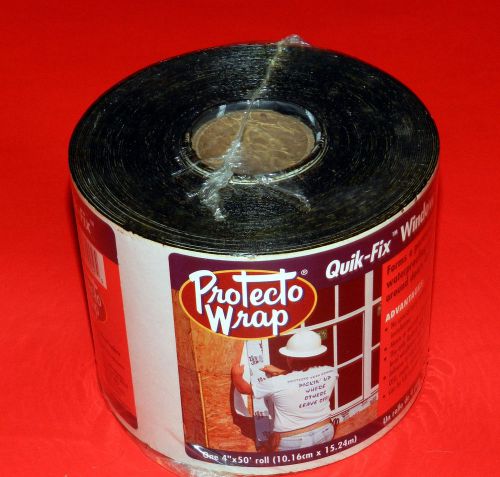 1 roll new protecto wrap 4&#034;x 50&#039; window &amp; door sealing flashing tape for sale