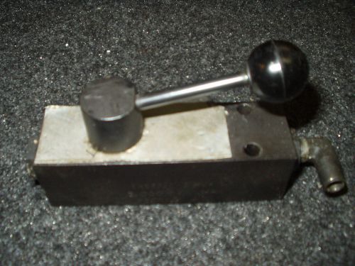 Enerpac  1  hv-1  hydraulic control valve, 3000 psi  used for sale