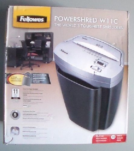 Fellowes Powershred 11C Cross-Cut Shredder - CRC43502