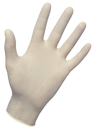 SAS Safety 6502-20 Dextra Powder-Free Exam Grade Disposable Latex 5 Mil Gloves,